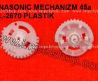 PANASONIC MECHANISM 45a VXL-2670 PLASTIC
