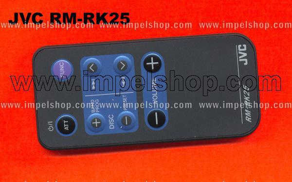REMOTE CONTROL JVC RM-RK25