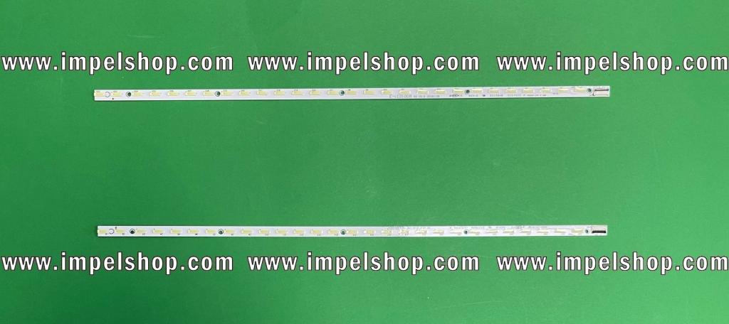 Led backlight strip for tv SHARP 50" EDGE set 2pcs , V500H1-LS5-TREM6 28LED X 1pcs & V500H1-LS5-TLEM6 28LED X 1pcs , 315MM , 6V