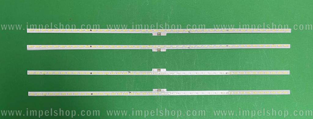 Led backlight strip for tv SHARP / HISENSE 65" set 4pcs X RSAG7.820.6367 GT-1146680-A , 42LED , 350MM , 6V ,
