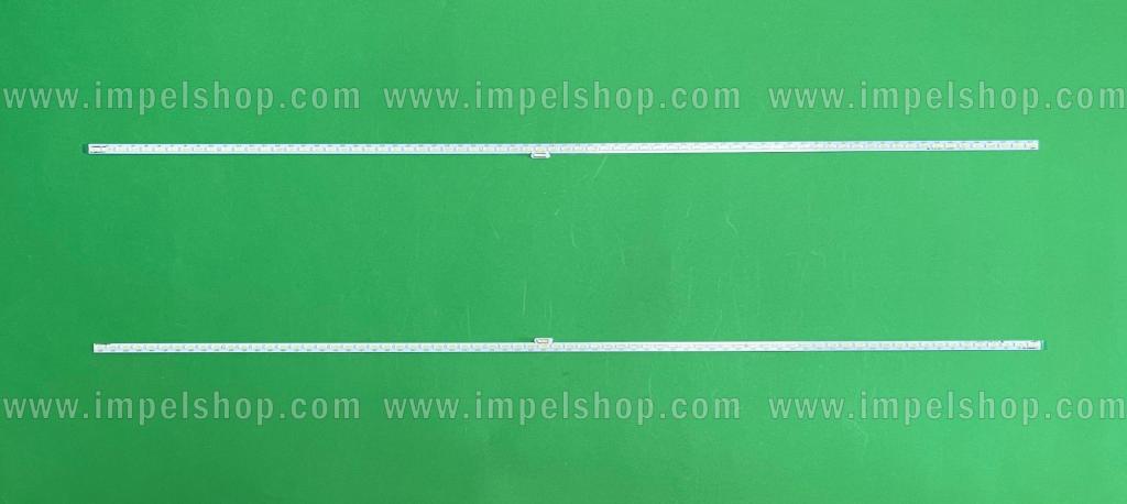 Led backlight strip for tv PHILIPS 55" set 2pcs , 1pcs X CL-550-072-V1-L 72LED , 3V , 605MM & 1pcs X CL-550-072-V1-R 72LED , 3V , 605MM