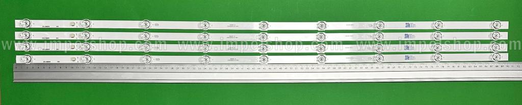 Led backlight strip for tv SHARP 50" set 4pcs X K50WDF A3 4708-K50WDF-A3113N01 50D3B9CY90214 , 9LED , 900MM , 3V ,