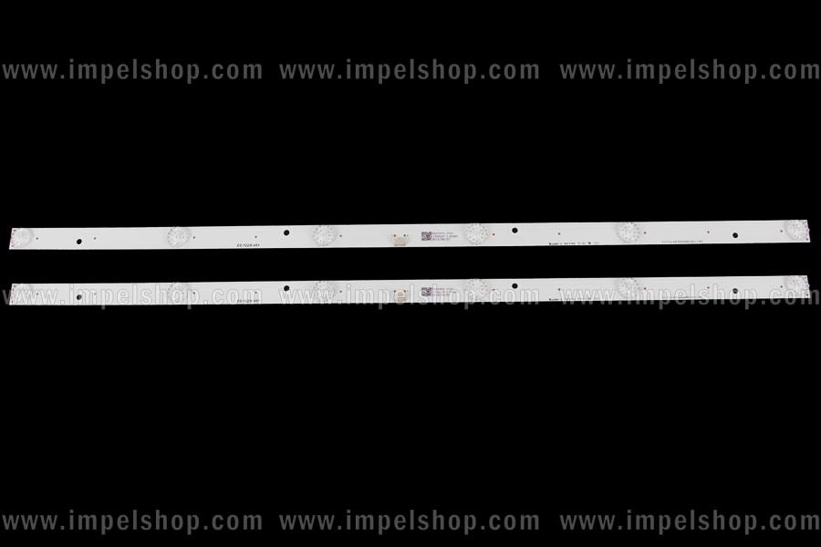 Led backlight strip for tv INTEX 32" set 2pcs X CRH-F32JL43030020659A-REV1.2 MR ,