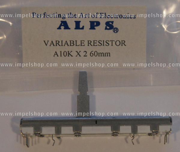 VARIABLE RESISTOR ALPS 10KAX2 PITCH : 60MM