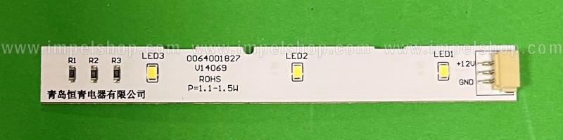STRIP LED HAIER BCD-518WDGH 0064001827 130MM X 16MM