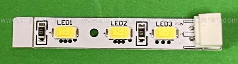 Led backlight strip for tv HAIER BCD-459WDSS / 0064001874 , DC12V , 45MM X 8MM